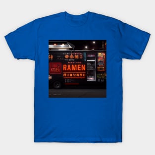 Cyberpunk Tokyo Ramen Food Truck T-Shirt